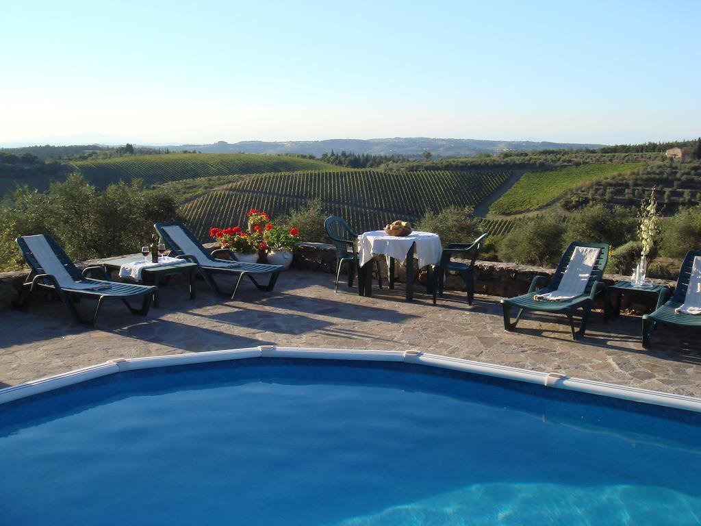 Podere Patrignone Guest House Castellina in Chianti Eksteriør bilde